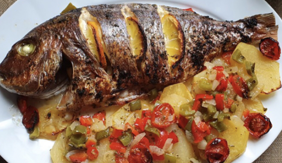 Lee más sobre el artículo PARGO BOCINEGRO AL HORNO